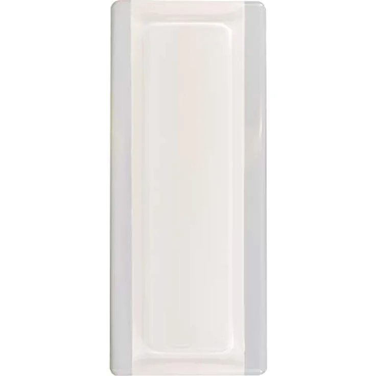FUCHS Echtglasprofil BM Weiss 19x8x1 cm Glassteinprofil, Abschlussprofil für Glasbausteine – Bild 1