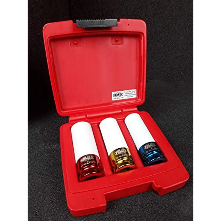FAMEX Drehmomentschlüssel »10865-3N - PROFESSIONAL«, 40-210 Nm, Set mit Spezialeinsätzen für Radschrauben – Bild 5