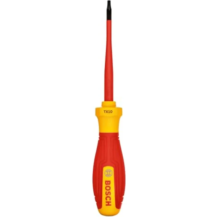Bosch Professional VDE-Schraubendreher TX10x75 (zertifiziert bis 1.000 V, isoliert mit TPE) - Gelb – Bild 2