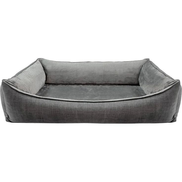 Trend Line Tierbett MyPlace Hundebett Mara anthrazit, Polyesterstoff, orthopädische Liegefläche