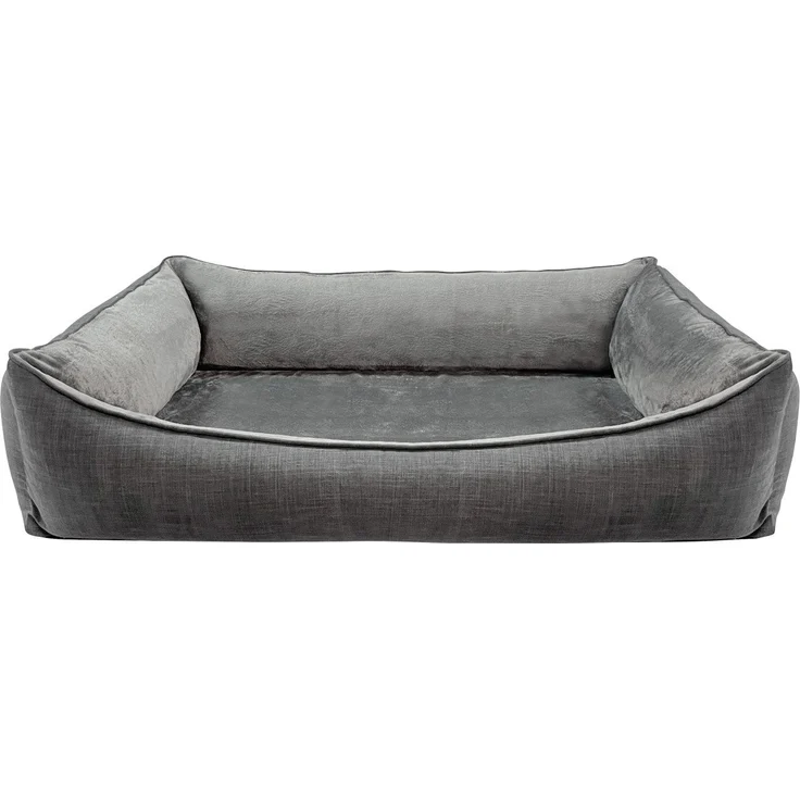 Trend Line Tierbett MyPlace Hundebett Mara anthrazit, Polyesterstoff, orthopädische Liegefläche