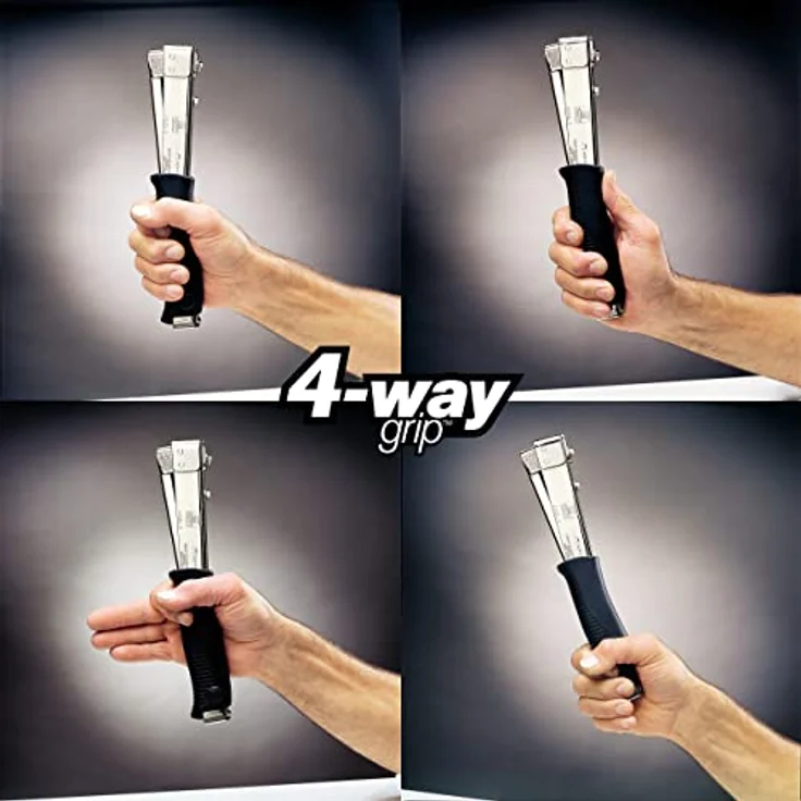 Rapid PRO Hammertacker R11, Leistungsstark, Stahlkonstruktion, für Klammern 6-10 mm – Bild 3