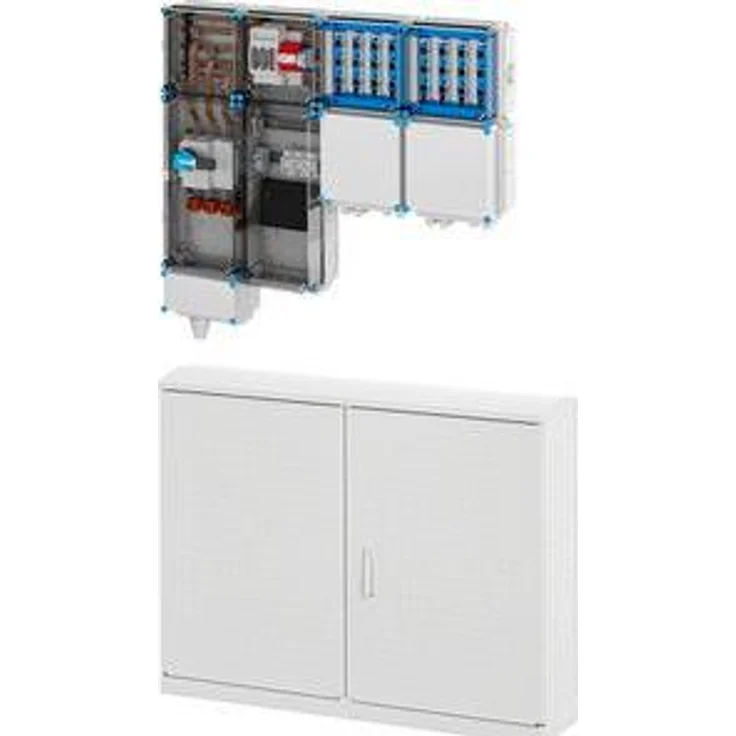 Hensel HENS Ladeverteiler, Elektroauto Ladestation IP 54, optional mit Überspannungsschutz, für Außeninstallation