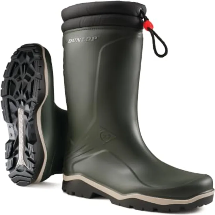 Dunlop® Blizzard Winterstiefel, Sicherheitsstiefel mit wasserdichter Schnürstulpe und griffiger Außensohle, verschiedene Größen verfügbar