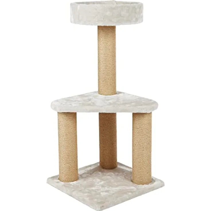 Trixie 44420 Kratzbaum Ivan, 82 cm, lichtgrau