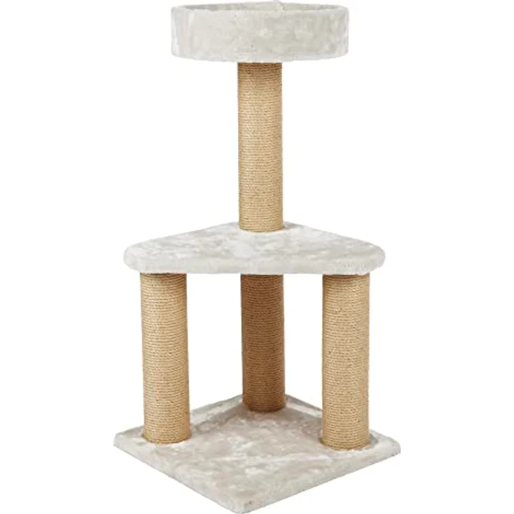 Trixie 44420 Kratzbaum Ivan, 82 cm, lichtgrau – Bild 1