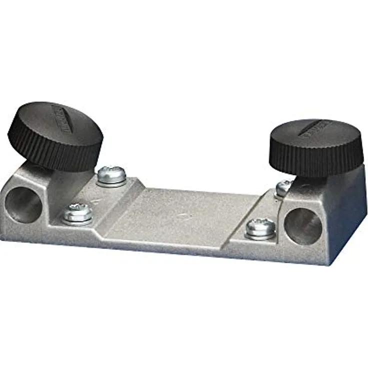 TORMEK XB-100, Horizontale Basis für universelle Unterstützung mit zwei Rändelschrauben für präzise Einstellung