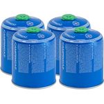 Campingaz CV470 Plus Gaskartuschen 4-Pack, ideal für Campingheizungen, Ø11x14cm