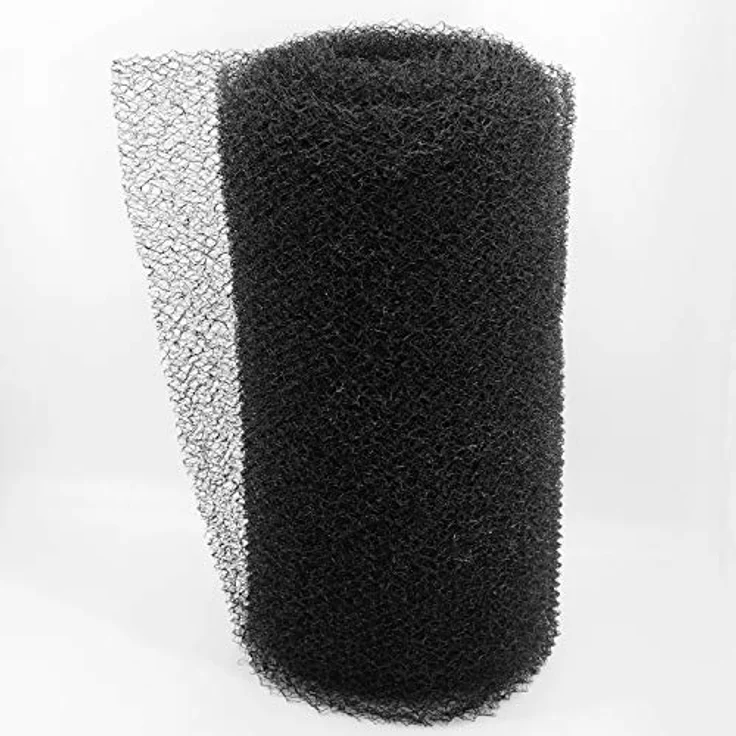 Aquagart Böschungsmatte Krallmatte 20mm, stabile Ufermatte aus Wirrgewebe, UV-stabil und witterungsbeständig, schwarz – Bild 2