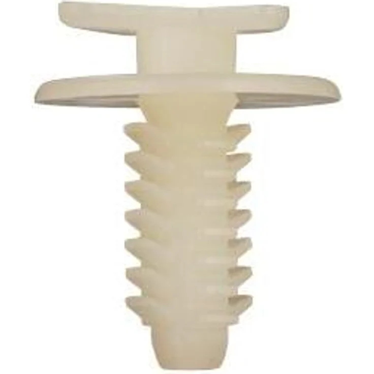 KSTOOLS Zierleisten-Clip für Fiat/VW, 10er Pack, Länge 21.5 cm, Durchmesser 7.7 mm, Kopf-Ø 18.3 mm