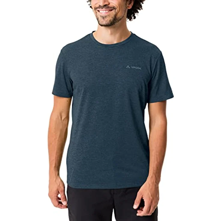 Vaude Men's Essential T-Shirt, Schnell trocknendes Polyester, Regular Fit, Blau, (XXL) – Bild 3