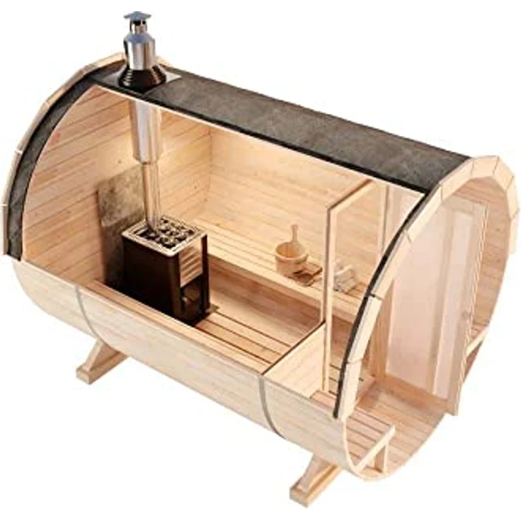 FinnTherm Fasssauna Carrie – Bild 2
