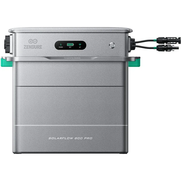 ZENDURE SuperCharged SolarFlow 800 Pro AIO, Balkonkraftwerk mit 1920 WH LiFePO₄ Speicher, 800 W, IP65, intelligentes Energiemanagement