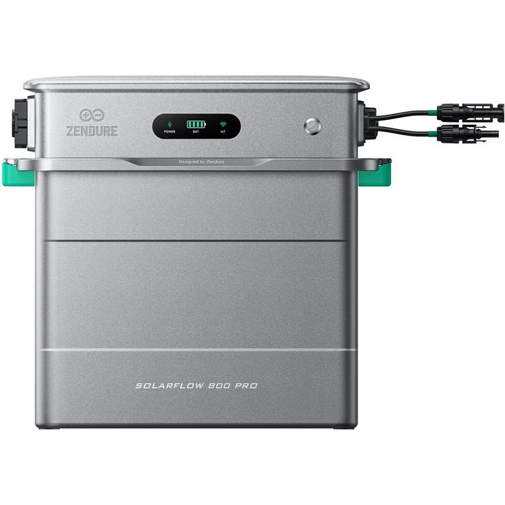 ZENDURE SuperCharged SolarFlow 800 Pro AIO, Balkonkraftwerk mit 1920 WH LiFePO₄ Speicher, 800 W, IP65, intelligentes Energiemanagement