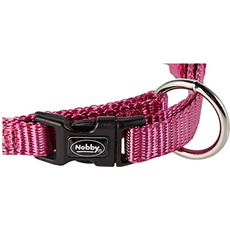 Nobby Halsband Classic, himbeere L: 20-35 cm, B: 10 mm, 1 Stück – Bild 2
