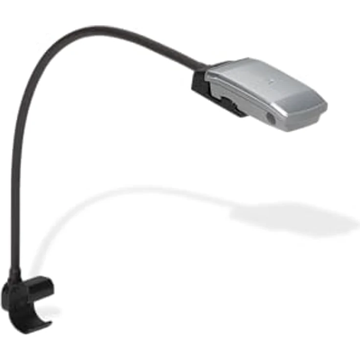 Weber Works Flexible Lampe, LED-Licht mit flexiblem Arm für Slate und Spirit Modelle (2025) - Schwarz-Silber – Bild 3