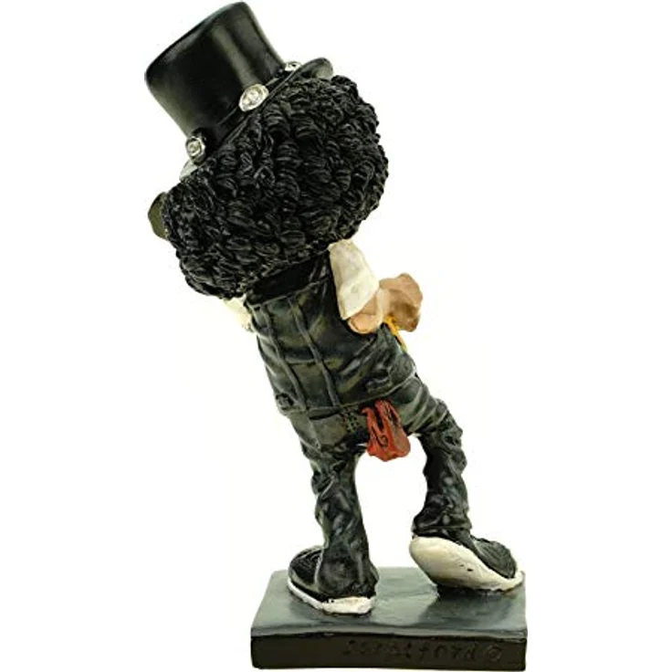 Funny Live Rockstar Gunner Slash by Warren Stratford lustige Figur Skulptur Karikatur – Bild 5