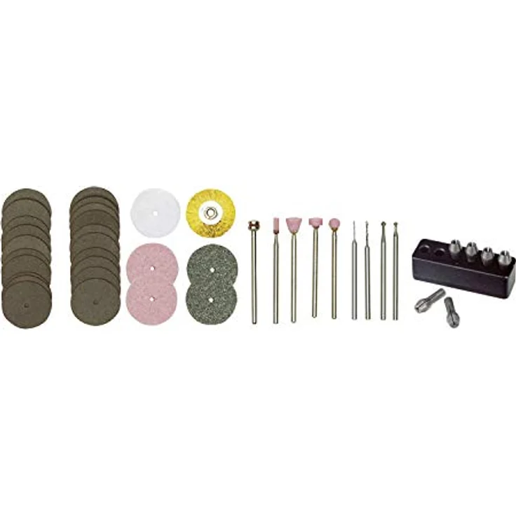 PROXXON Profi-Multifunktionswerkzeug, Industrie-Bohrschleifer IBS-E mit Einsatzwerkzeugen, 34-teiliges Zubehör-Set, 5000-20000-min, 230 V, 28481 – Bild 3