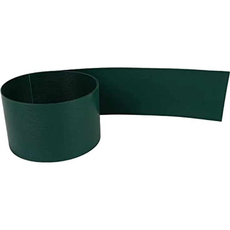 Gartenwelt Riegelsberger Premium Sichtschutzstreifen Hart-PVC für Doppelstabmatten Grün RAL 6005 Länge 2,525 Meter Höhe 19 cm Stärke 1,35 mm 1 Stück – Bild 1