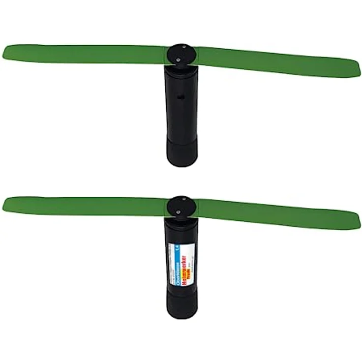 ISOTRONIC Wespenwedler Fliegenwedler mit Flaschenaufsatz I Fliegenabwehr I Fliegenvertreiber I Insektenschutz Lebensmittel I Fliegenklatsche 2.0 I gegen Fliegen Wespen (2) – Bild 1