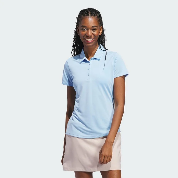 adidas Performance Poloshirt SOLID PERFORMANCE SHORT SLEEVE POLOSHIRT, Golfpoloshirt aus recycelten Materialien, in jeder Farbe – Bild 1