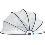 vidaXL Pool-Kuppel Rund 315x158 cm PVC