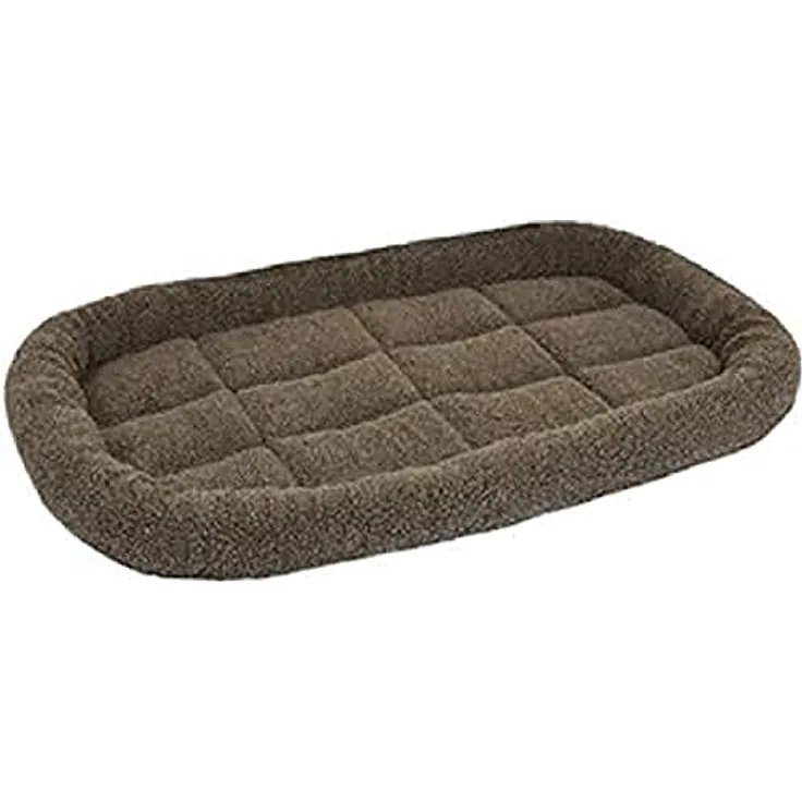 Flamingo 517789 Kissen Sherpa Rechteckig Braun 70.5x41.5x8 cm