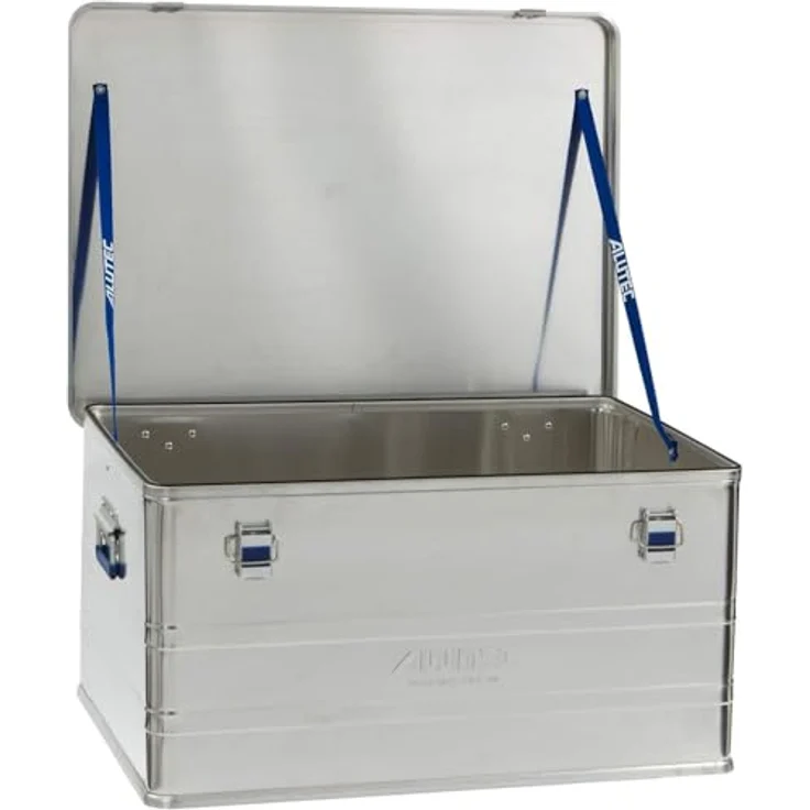 ALUTEC Aluminiumbox COMFORT 157, Werkzeugbox mit 157 l Volumen, innen 750 x 550 x 381 mm, staub-/spritzwassergeschützt, abschließbar, Gewicht 7,74 kg – Bild 2