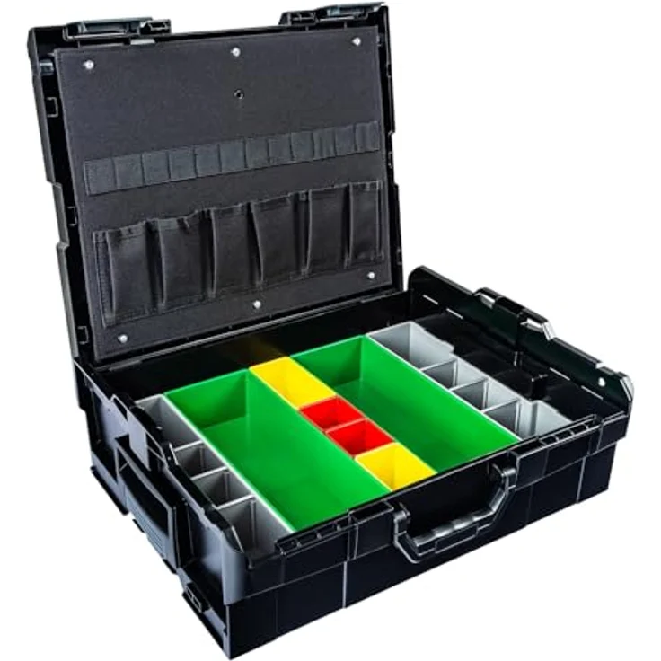 Sortimo Systemkoffer XL-Boxx schwarz / Industrial Line passend zu Bosch – Bild 2