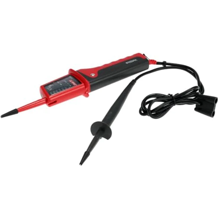 UNI-T UT15B Spannungsprüfer, Wasserfester AC/DC Voltage Tester mit hochpräzisem LCD-Display, Rot/Grau – Bild 4