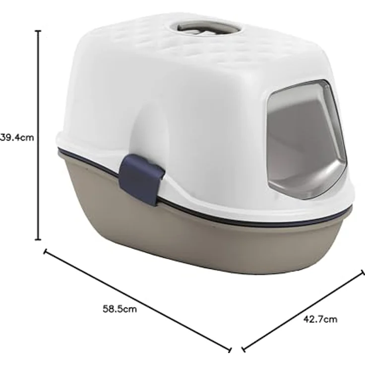 Kerbl 81583 FURBA TOP, Katzentoilette mit Reinigungssieb – Bild 2