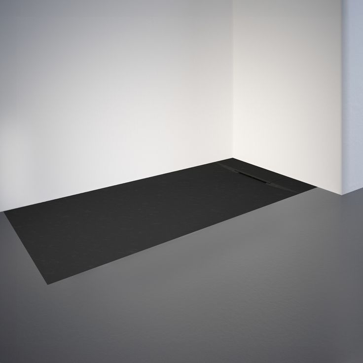 Schulte Duschwanne 'DWM-Tec' Steinstruktur anthrazit 70 x 170 cm, Formstabil mit Rutschsicherheit B nach DIN 51097