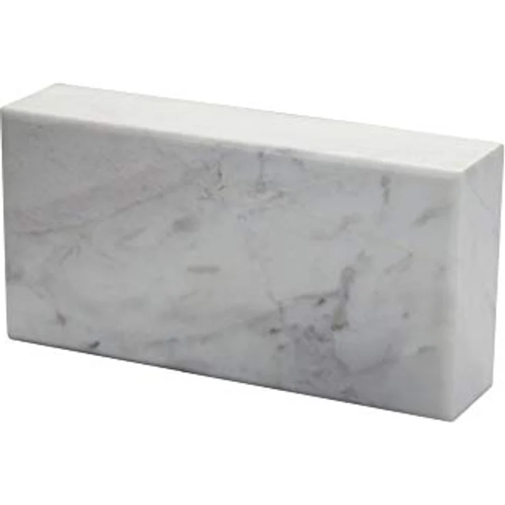 FUCHS Nature Touch Ariston Marble White 20x10x5 cm, Natursteinziegel Marmor mit Poliert/unbehandelt Oberfläche – Bild 1