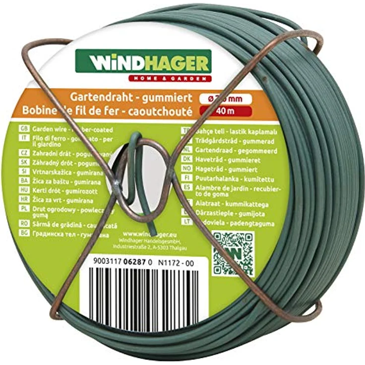 Windhager Gartendraht 40 m, grün – Bild 4