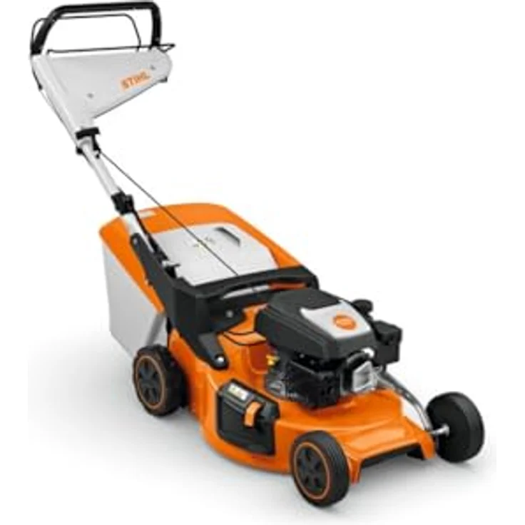 STIHL Benzin-Rasenmäher "RM 253", 1,8 kW (2,4 PS), Schnittbreite 51 cm, mit Radantrieb und Mulchfunktion, 55 l Grasfangkorb, höhenverstellbar – Bild 1