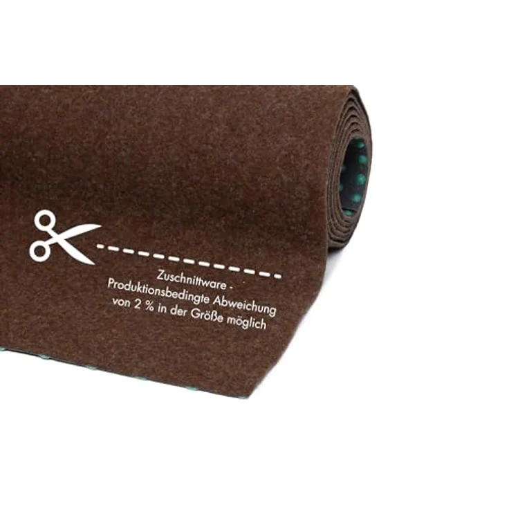 misento Rasenteppich Easy Kunstrasen strapazierfähig, robust, pflegeleicht mit Drainage Noppen braun, 300 x 200 cm – Bild 6