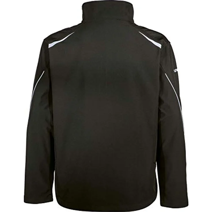Uvex Safety uvex syneXXo Softshelljacke, Arbeitsjacke in Schwarz, Größe 5XL, wind- und wasserabweisend, optimale Bewegungsfreiheit – Bild 2