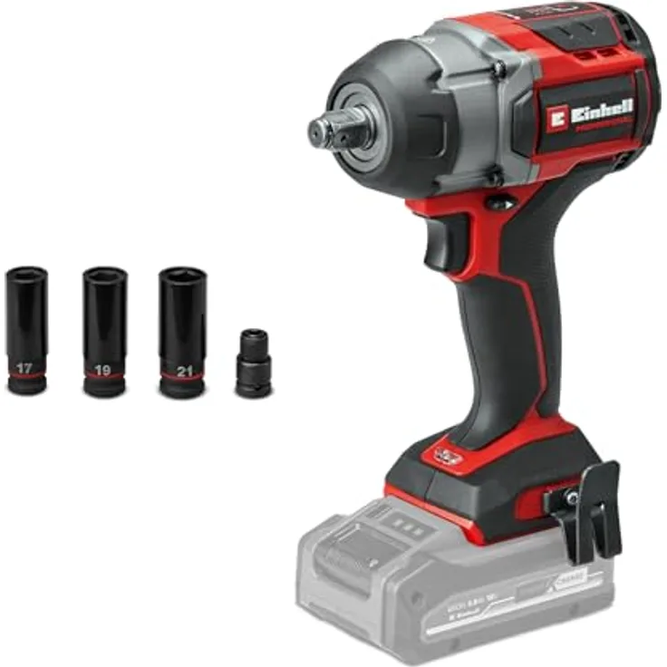 Einhell Professional Akku-Schlagschrauber TP-CW 18/750-C Li BL-Solo, 18 V, 750 Nm Drehmoment, Brushless, Außenvierkant-Aufnahme, ohne Akku