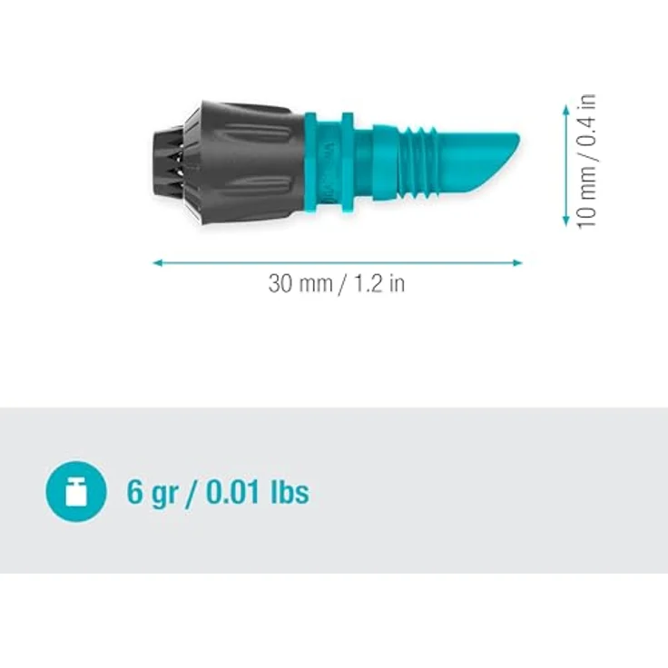 GARDENA MDS-Sprühdüse 360 Grad 13322-20 – Bild 4