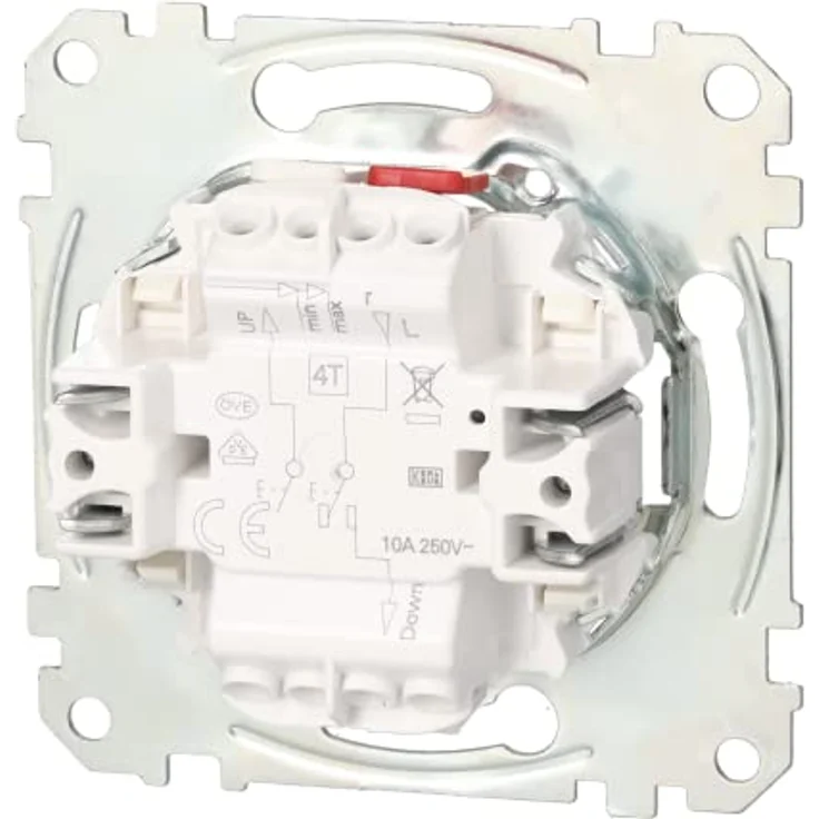 Schneider Electric Merten Rollladentaster-Einsatz, Unterputz, 1-polig, 10A, AC 250V, IP20, mit Steckklemmen – Bild 5