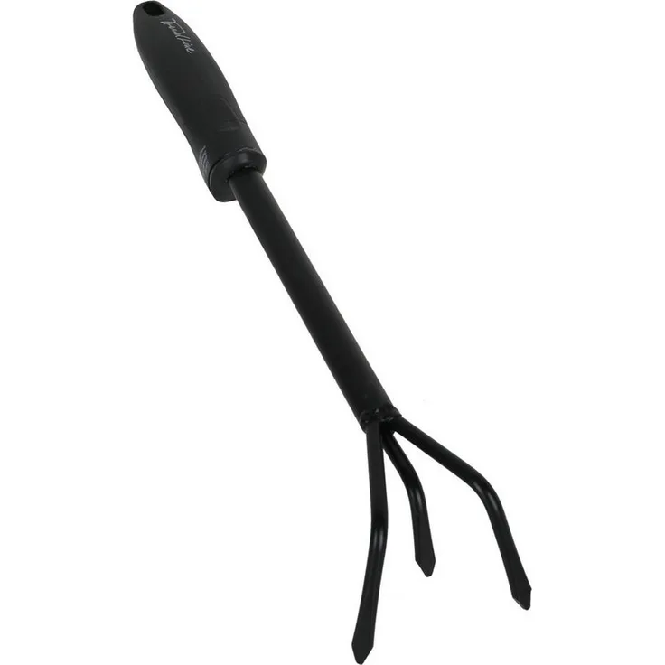 Primaster Handgrubber 3 Zinken, 39 cm, ideal zur Bodenlockerung und Unkrautbekämpfung, Metall und Kunststoff