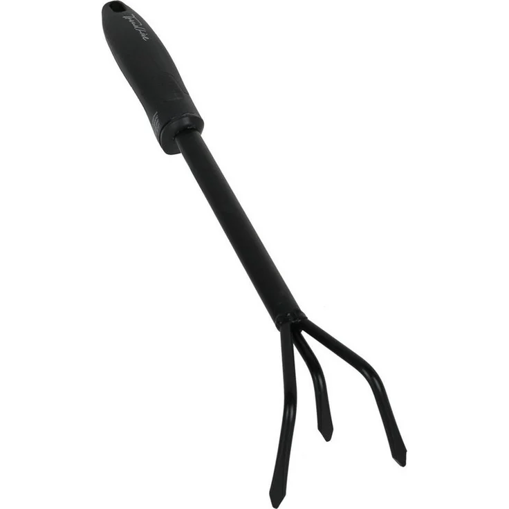 Primaster Handgrubber 3 Zinken, 39 cm, ideal zur Bodenlockerung und Unkrautbekämpfung, Metall und Kunststoff