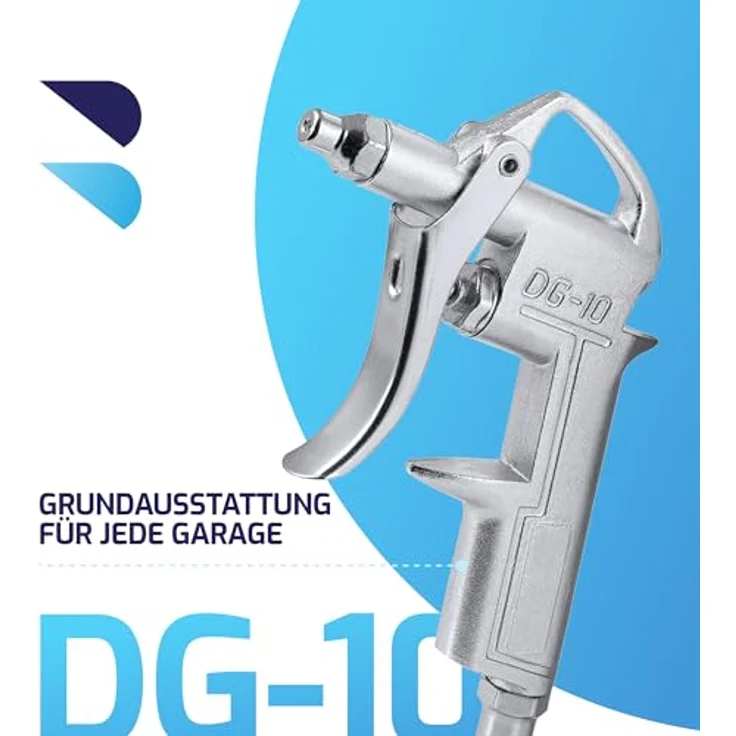 BENBOW Hochdruckpistole DG-10, Druckluftblaspistole mit 3 Düsenlängen für präzise Fahrzeugpflege und vielseitige Anwendungen, 3er Set – Bild 2