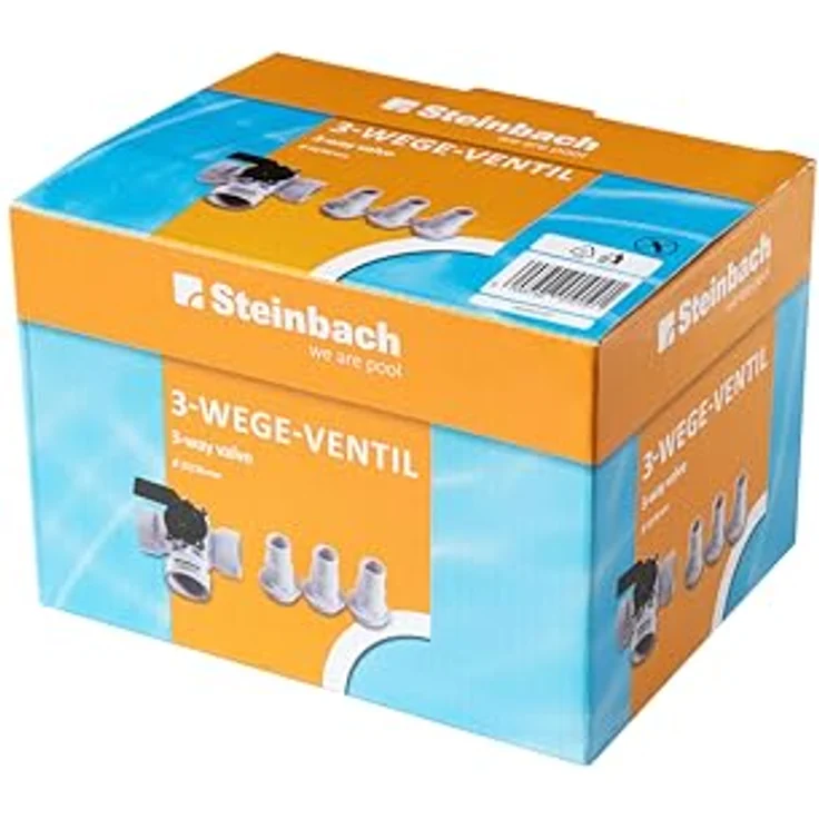 STEINBACH 3-Wege-Ventil mit Schlauchanschluss Ø 32/38 mm, zur Regulierung der Heizleistung, Bulk Verpackung – Bild 3