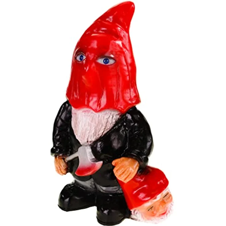 Gartenzwerg Henker aus bruchfestem PVC Zwerg Made in Germany Figur – Bild 2