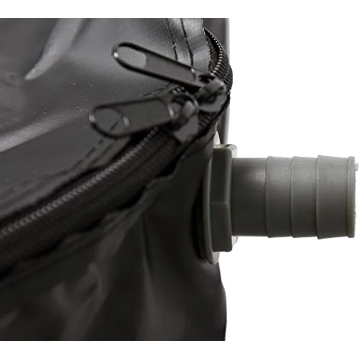 Flo Faltbare Regentonne mit Hahn, Filter und Überlaufschutz, 250 Liter, massives PVC, stabile Füße, UV-resistent, Ø60 x 88 cm, Grün – Bild 5