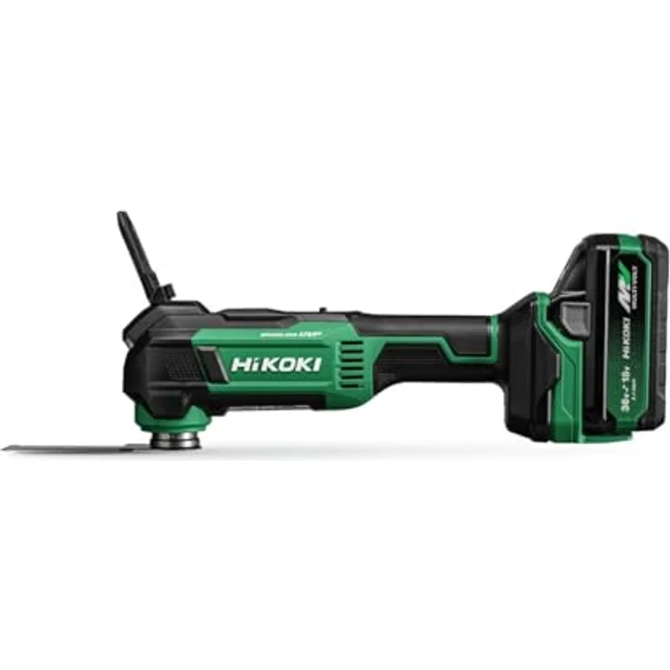 HiKOKI CV18DMA CV18DMAW2Z, Akku-Multifunktionswerkzeug 18V mit bürstenlosem Motor, variabler Geschwindigkeitsregelung und LED-Arbeitsleuchte – Bild 8