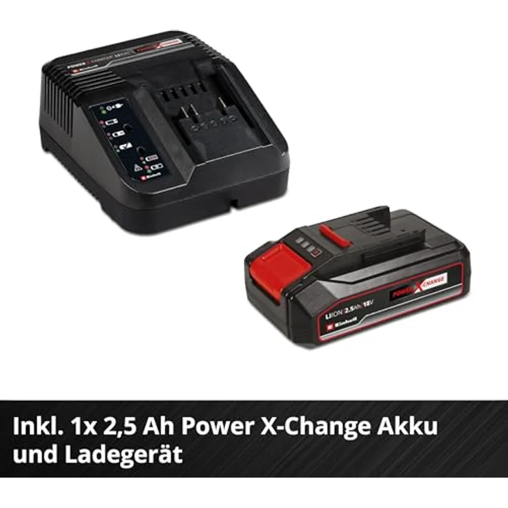 Einhell GE-CG 18/100 Li T, Akku Gras- und Strauchschere 18 V Li-Ion mit 2,5 Ah Akku und Teleskopverlängerung – Bild 5
