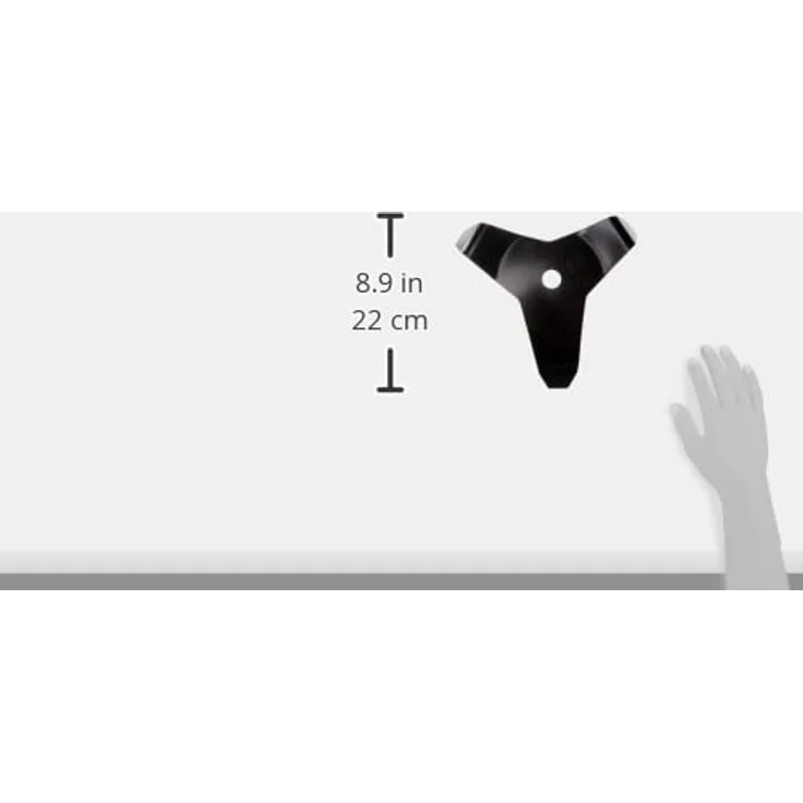 Mulchmesser 3-Zahn Außen-Ø 300 mm Bohrungs-Ø 25,4mm, Stärke 4mm – Bild 6