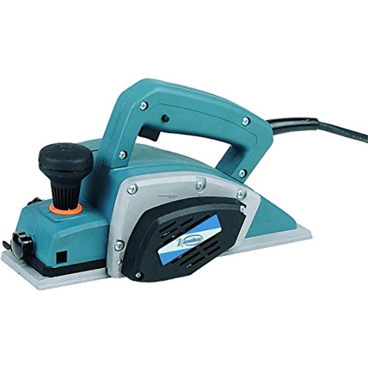 Virutex CE35E Handhobel, 700 W mit HM-Wendemessern, 80 mm Schnittbreite, leicht und tragbar